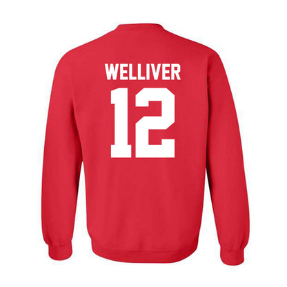 New Mexico - NCAA Football : Cole Welliver - Classic Shersey Crewneck Sweatshirt-1