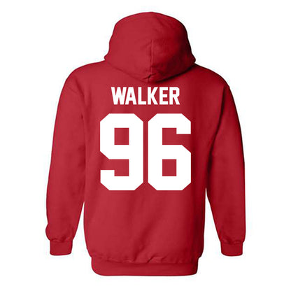 New Mexico - NCAA Football : Garrison Walker - Classic Shersey Hooded Sweatshirt-1