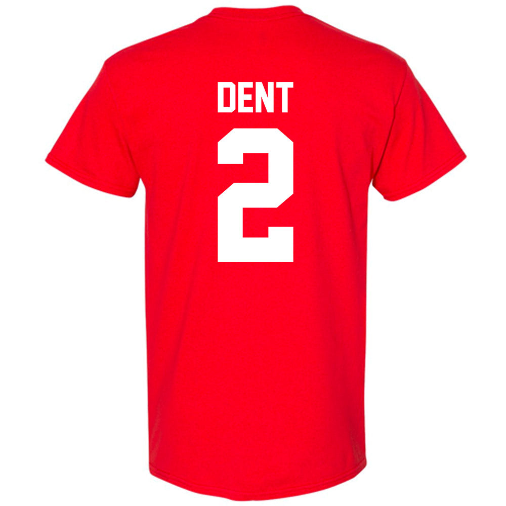 New Mexico - NCAA Men's Basketball : Donovan Dent - Classic Shersey T-Shirt-1