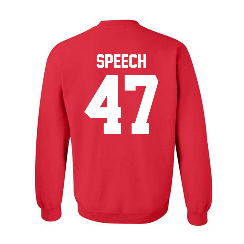 New Mexico - NCAA Football : Drew Speech - Classic Shersey Crewneck Sweatshirt-1