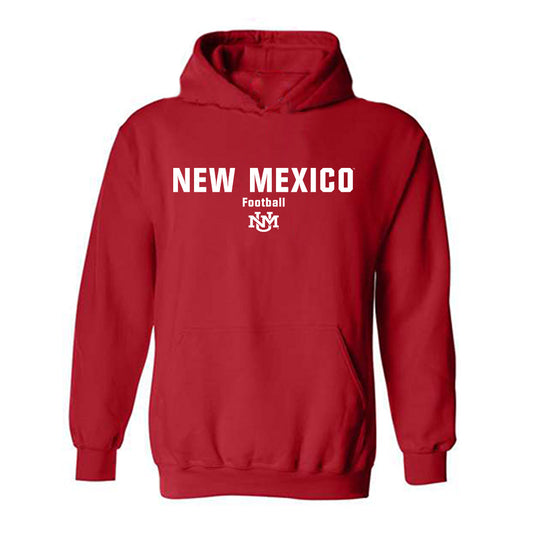 New Mexico - NCAA Football : Abraham Williams - Classic Shersey Hooded Sweatshirt-0