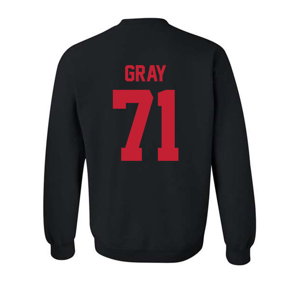 New Mexico - NCAA Football : Travis Gray - Classic Shersey Crewneck Sweatshirt-1