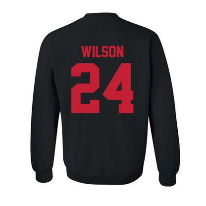 New Mexico - NCAA Football : Jayden Wilson - Classic Shersey Crewneck Sweatshirt-1