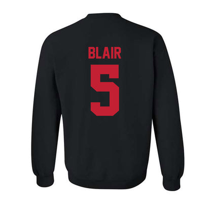 New Mexico - NCAA Football : Isaiah Blair - Classic Shersey Crewneck Sweatshirt-1