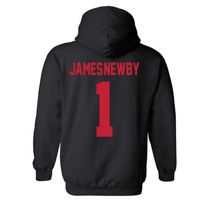 New Mexico - NCAA Football : Keyshawn James-Newby - Classic Shersey Hooded Sweatshirt-1