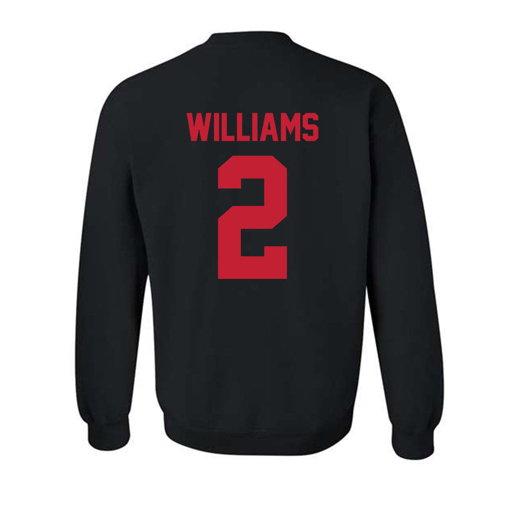 New Mexico - NCAA Football : Abraham Williams - Classic Shersey Crewneck Sweatshirt-1