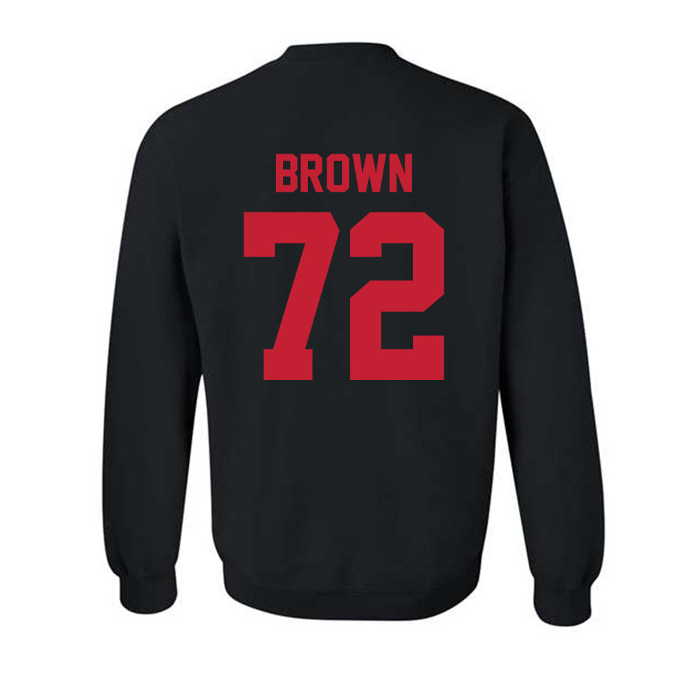 New Mexico - NCAA Football : Nevell Brown - Classic Shersey Crewneck Sweatshirt-1