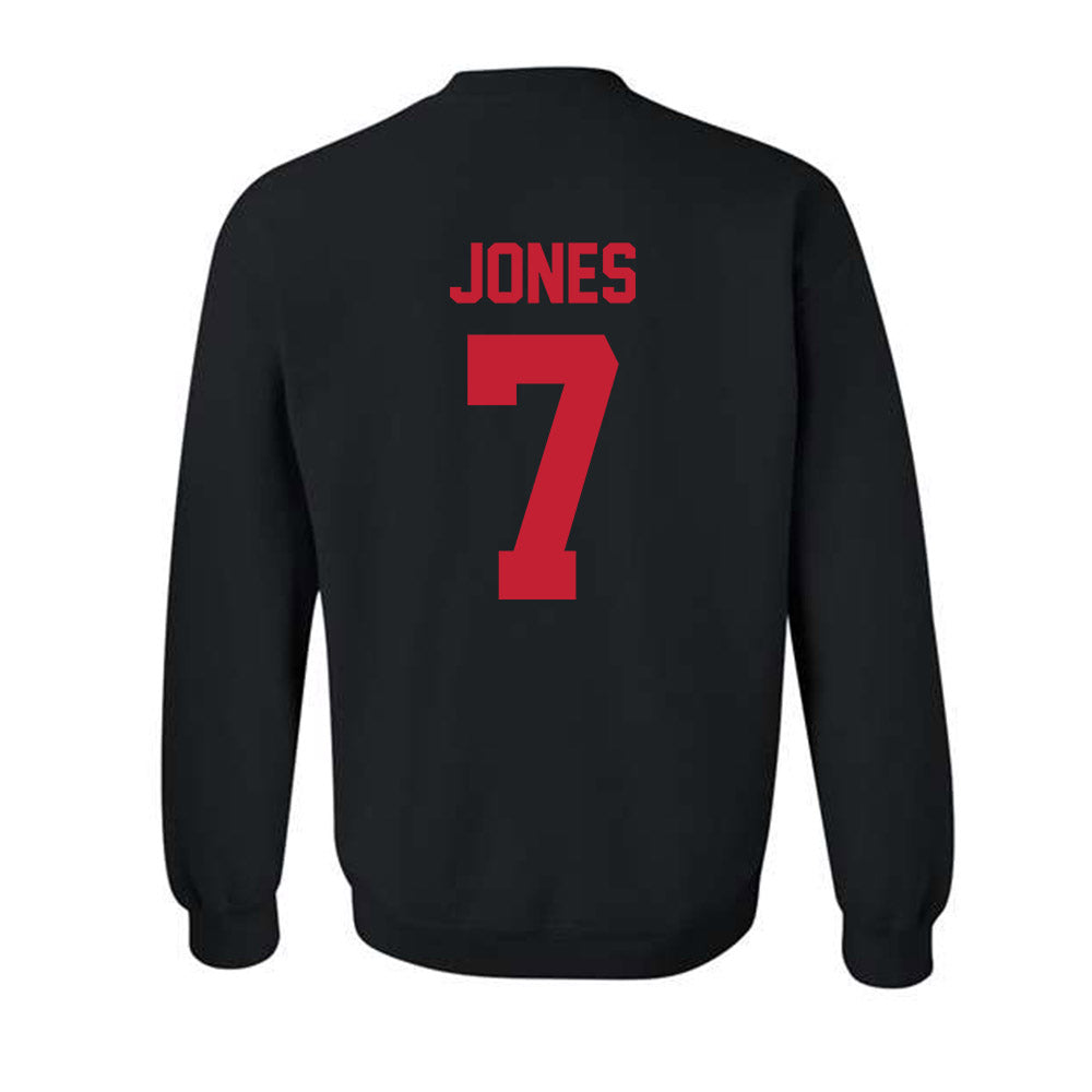 New Mexico - NCAA Men's Basketball : Sir Marius Jones - Classic Shersey Crewneck Sweatshirt-1