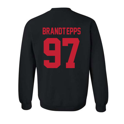 New Mexico - NCAA Football : Devin Brandt-Epps - Classic Shersey Crewneck Sweatshirt-1