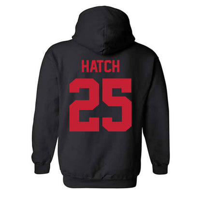 New Mexico - NCAA Football : Hyrum Hatch - Classic Shersey Hooded Sweatshirt-1