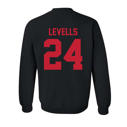 New Mexico - NCAA Football : Bear Levells - Classic Shersey Crewneck Sweatshirt-1