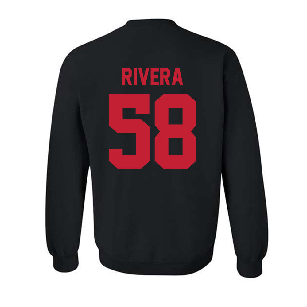 New Mexico - NCAA Football : Nicolas Rivera - Classic Shersey Crewneck Sweatshirt-1