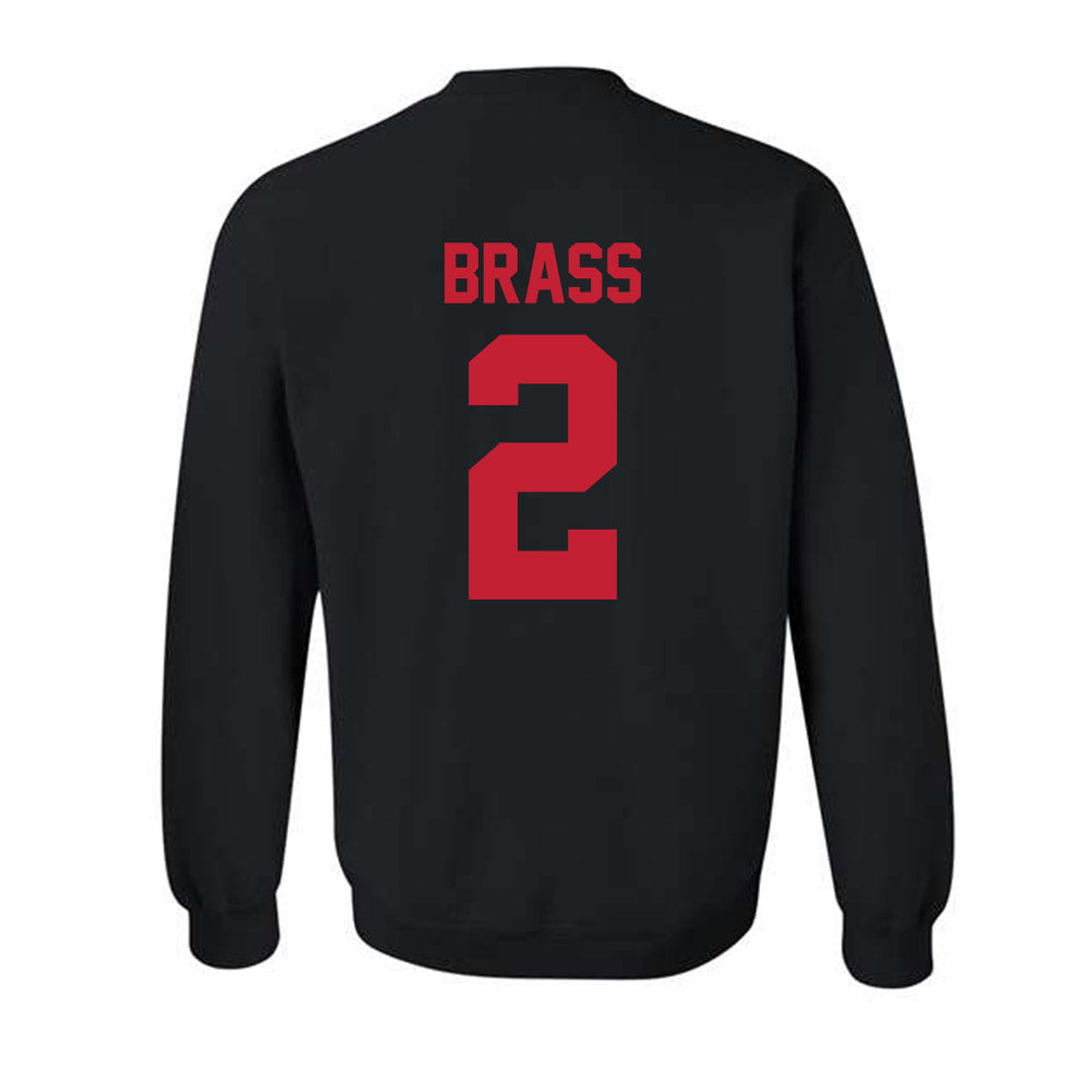 New Mexico - NCAA Baseball : Cooper Brass - Classic Shersey Crewneck Sweatshirt-1