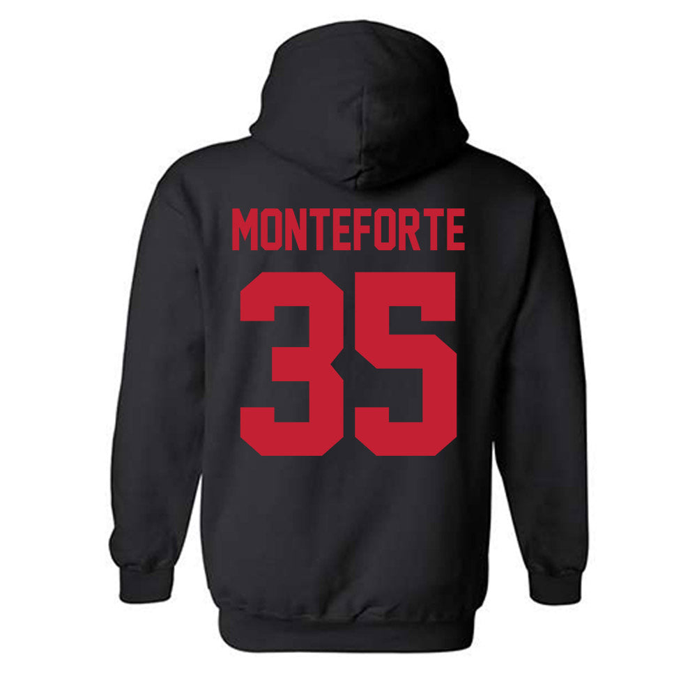 New Mexico - NCAA Baseball : Presley Monteforte - Classic Shersey Hooded Sweatshirt-1