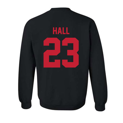 New Mexico - NCAA Men's Basketball : Jake Hall - Classic Shersey Crewneck Sweatshirt-1