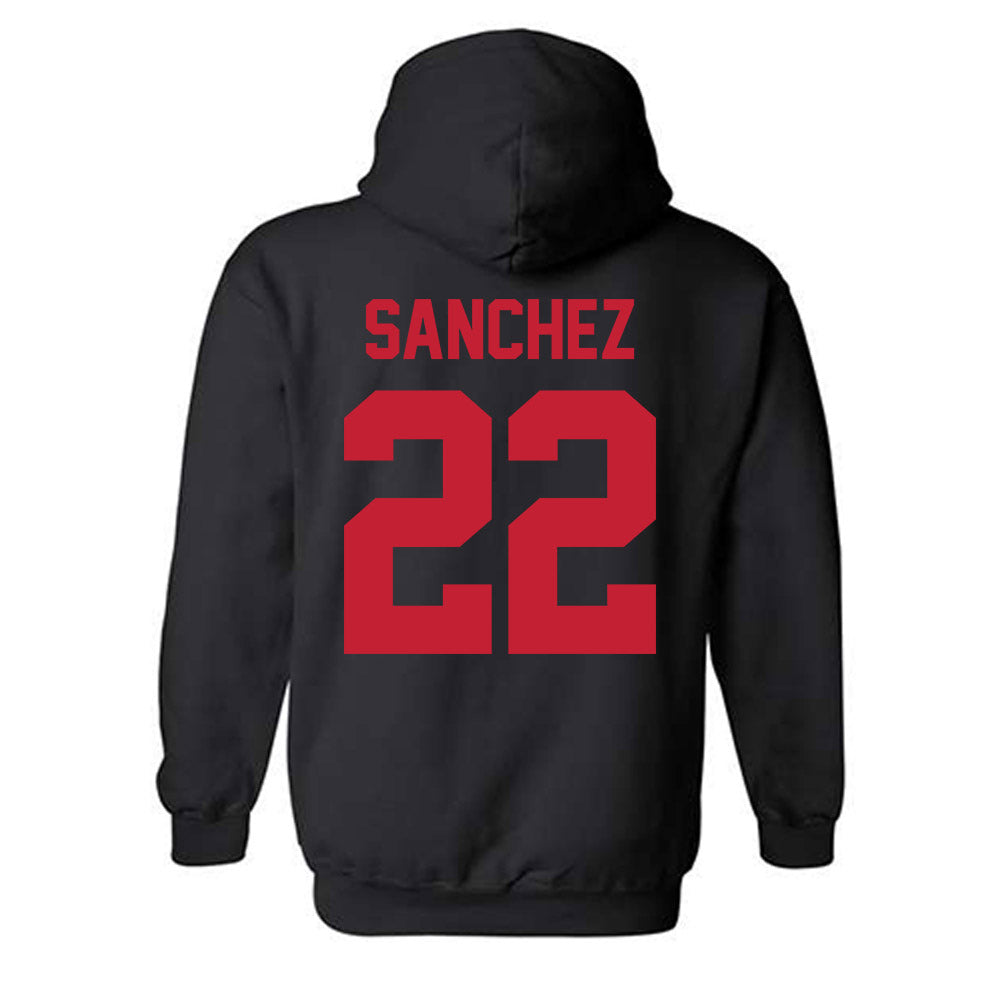 New Mexico - NCAA Women's Soccer : Savanah Sanchez - Classic Shersey Hooded Sweatshirt-1