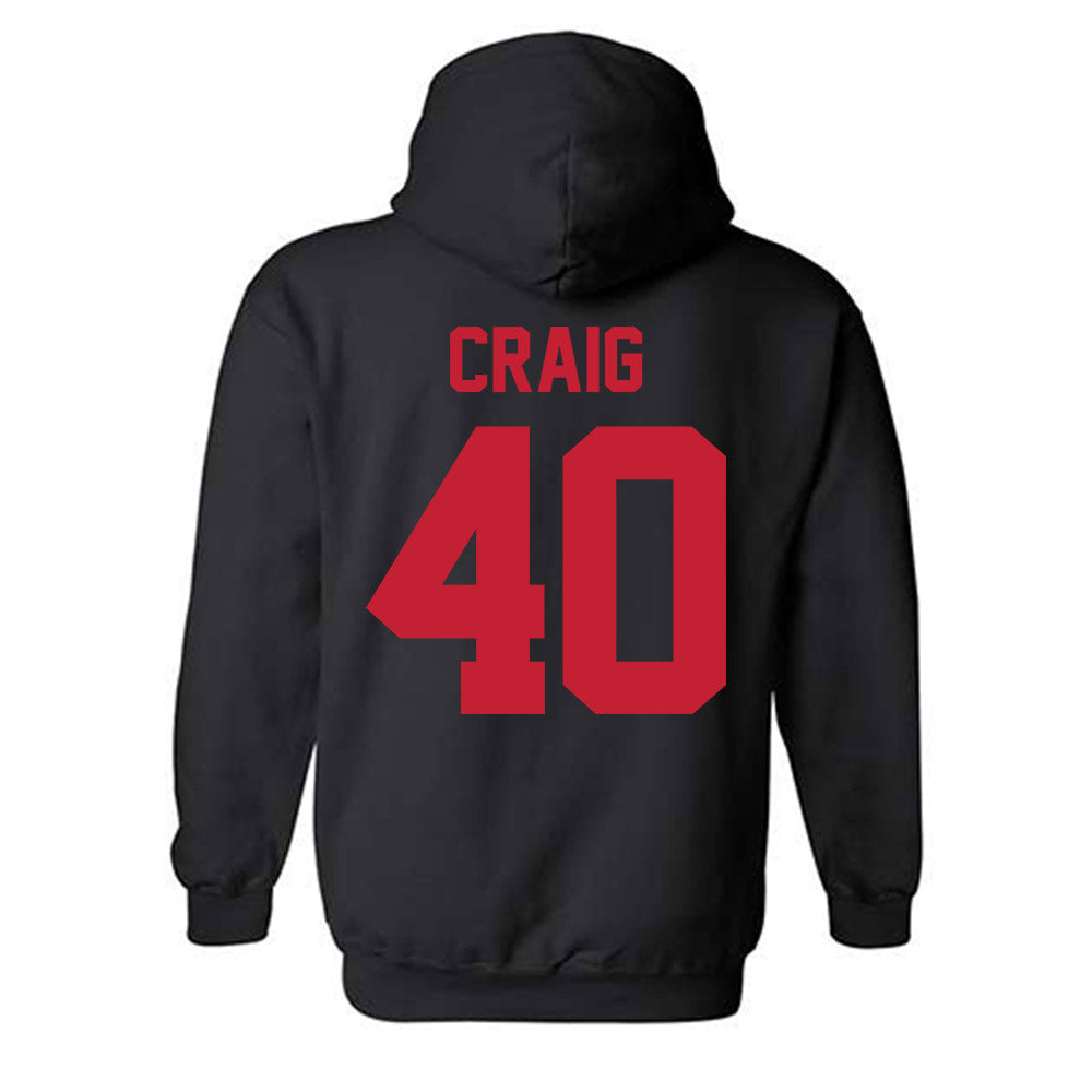 New Mexico - NCAA Women's Basketball : Clarissa Craig - Classic Shersey Hooded Sweatshirt-1