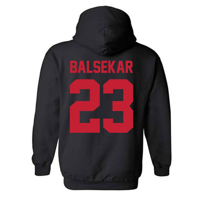 New Mexico - NCAA Men's Tennis : Aditya Balsekar - Classic Shersey Hooded Sweatshirt-1