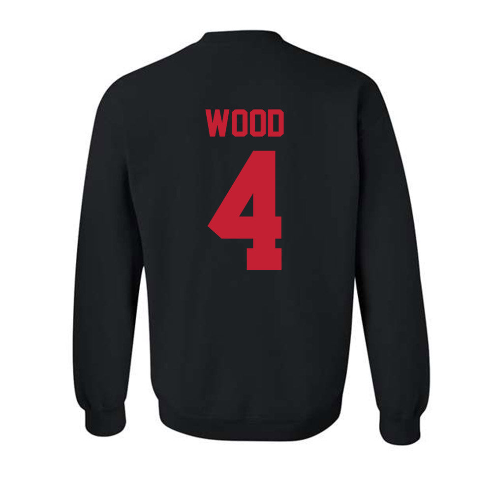 New Mexico - NCAA Baseball : Tye Wood - Classic Shersey Crewneck Sweatshirt-1