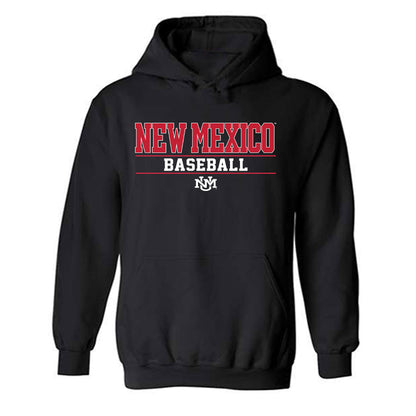 New Mexico - NCAA Baseball : Luke Wiseman - Classic Shersey Hooded Sweatshirt-0