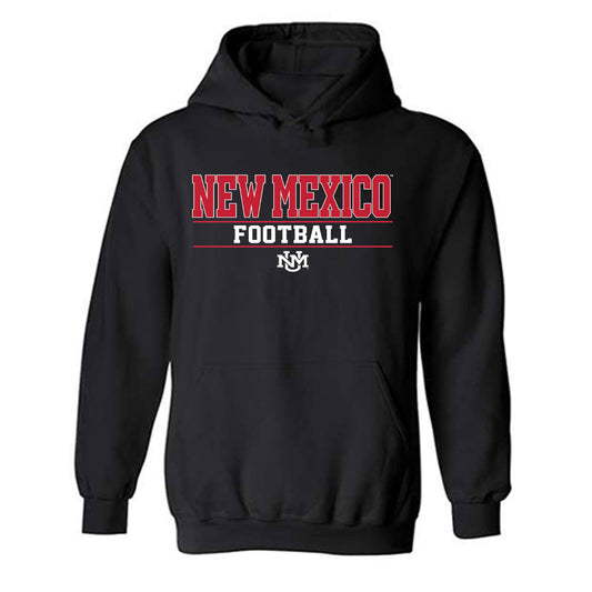 New Mexico - NCAA Football : Miles Williams - Classic Shersey Hooded Sweatshirt-0
