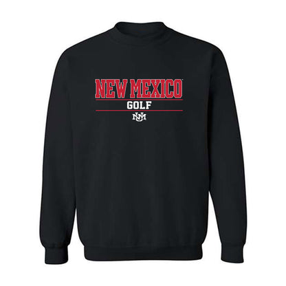 New Mexico - NCAA Men's Golf : Valentin Luna - Classic Shersey Crewneck Sweatshirt-0