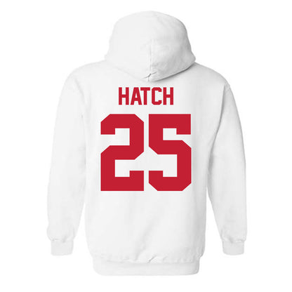 New Mexico - NCAA Football : Hyrum Hatch - Classic Shersey Hooded Sweatshirt-1