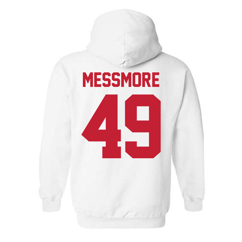 New Mexico - NCAA Baseball : Jack Messmore - Classic Shersey Hooded Sweatshirt-1