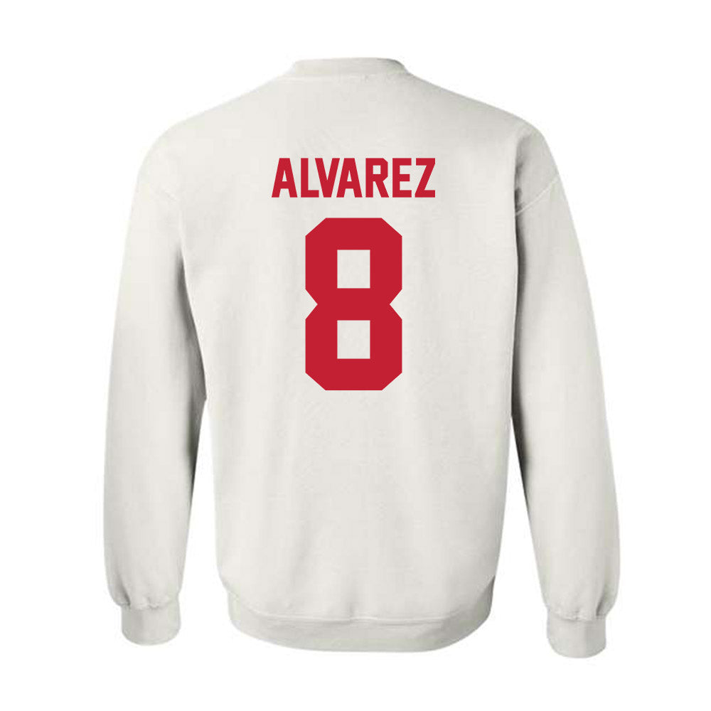 New Mexico - NCAA Baseball : Diego Alvarez - Classic Shersey Crewneck Sweatshirt-1