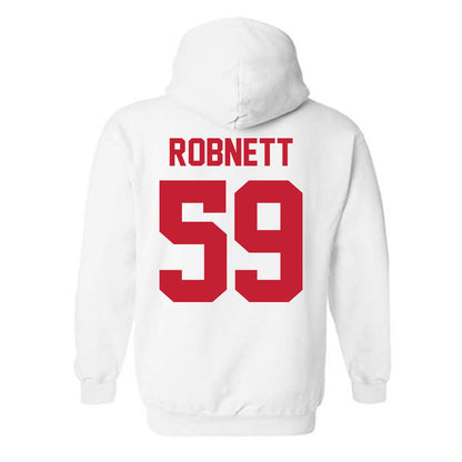 New Mexico - NCAA Football : Kaden Robnett - Classic Shersey Hooded Sweatshirt-1
