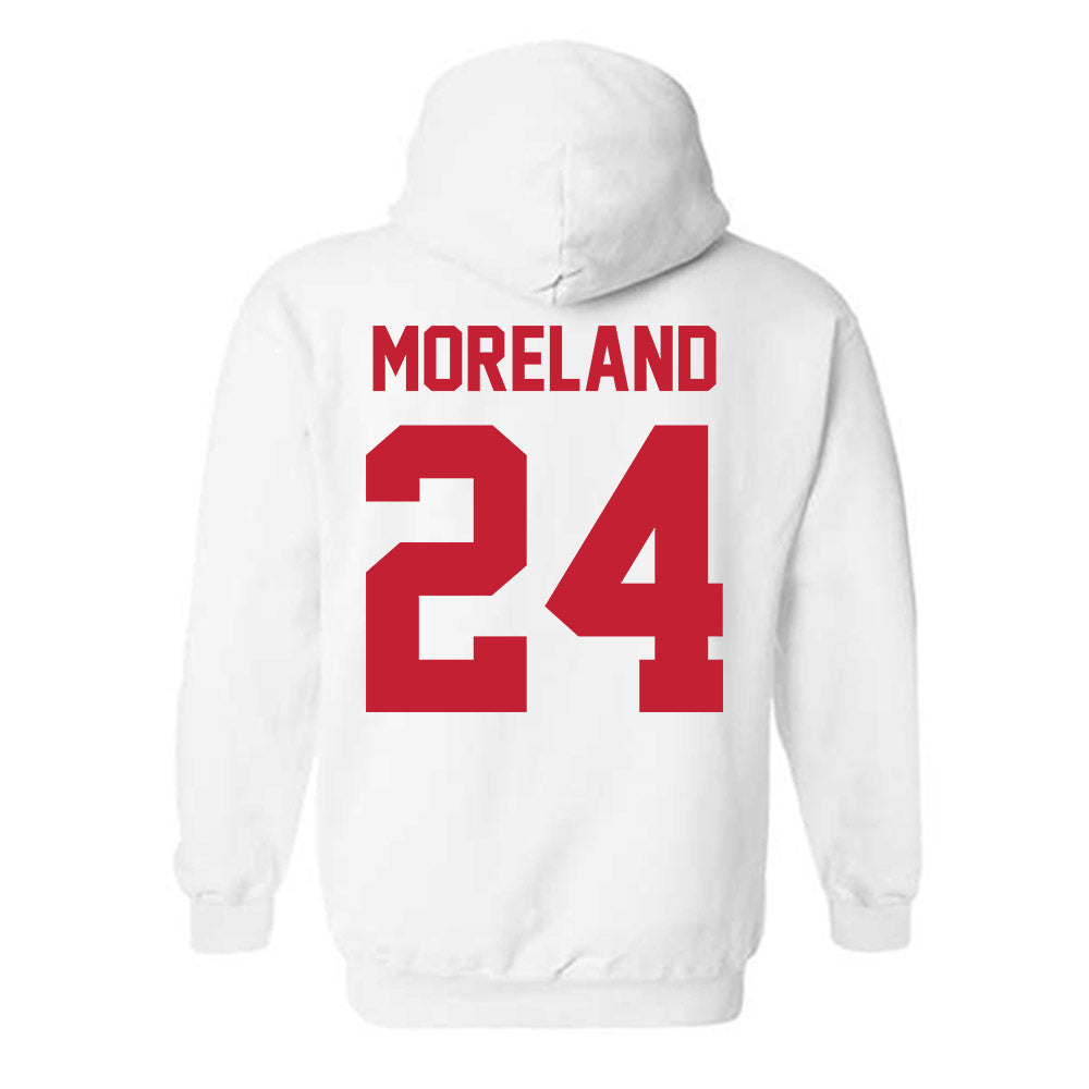 New Mexico - NCAA Women's Basketball : Amhyia Moreland - Classic Shersey Hooded Sweatshirt-1