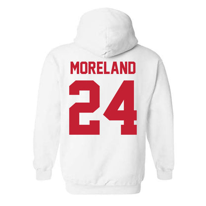 New Mexico - NCAA Women's Basketball : Amhyia Moreland - Classic Shersey Hooded Sweatshirt-1