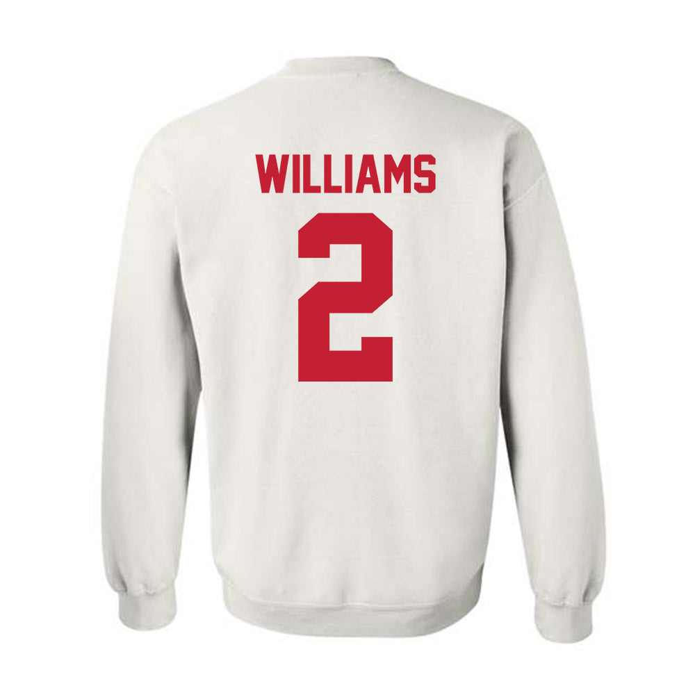 New Mexico - NCAA Football : Abraham Williams - Classic Shersey Crewneck Sweatshirt-1