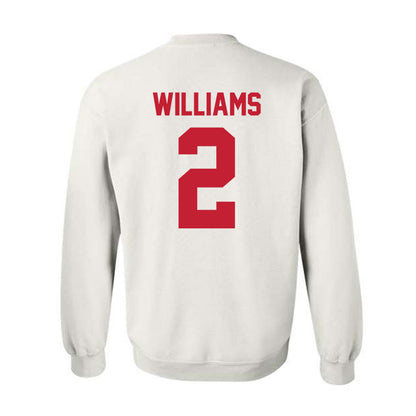 New Mexico - NCAA Football : Abraham Williams - Classic Shersey Crewneck Sweatshirt-1