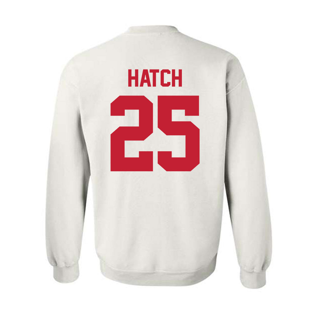 New Mexico - NCAA Football : Hyrum Hatch - Classic Shersey Crewneck Sweatshirt-1