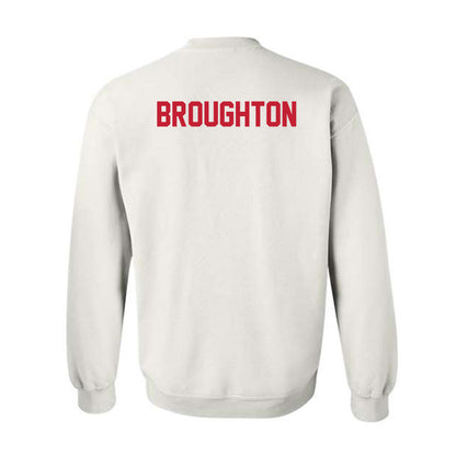 New Mexico - NCAA Women's Swimming & Diving : Ellie Broughton - Classic Shersey Crewneck Sweatshirt-1