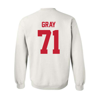 New Mexico - NCAA Football : Travis Gray - Classic Shersey Crewneck Sweatshirt-1