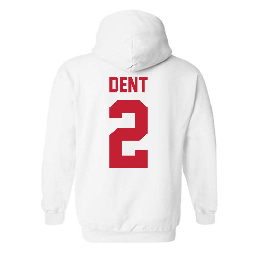 New Mexico - NCAA Men's Basketball : Donovan Dent - Classic Shersey Hooded Sweatshirt-1