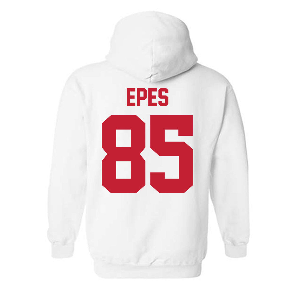 New Mexico - NCAA Football : Jackson Epes - Classic Shersey Hooded Sweatshirt-1