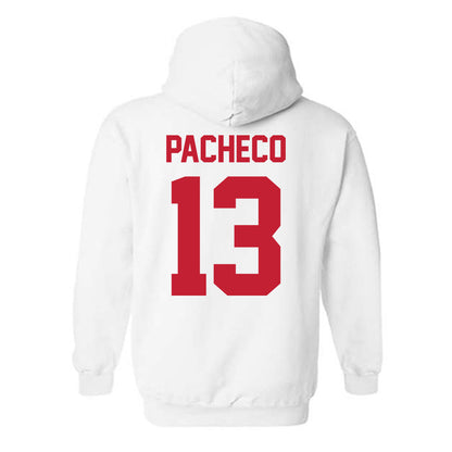  - NCAA Softball : Mya Pacheco - Classic Shersey Hooded Sweatshirt-1