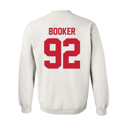 New Mexico - NCAA Football : Brian Booker - Classic Shersey Crewneck Sweatshirt-1