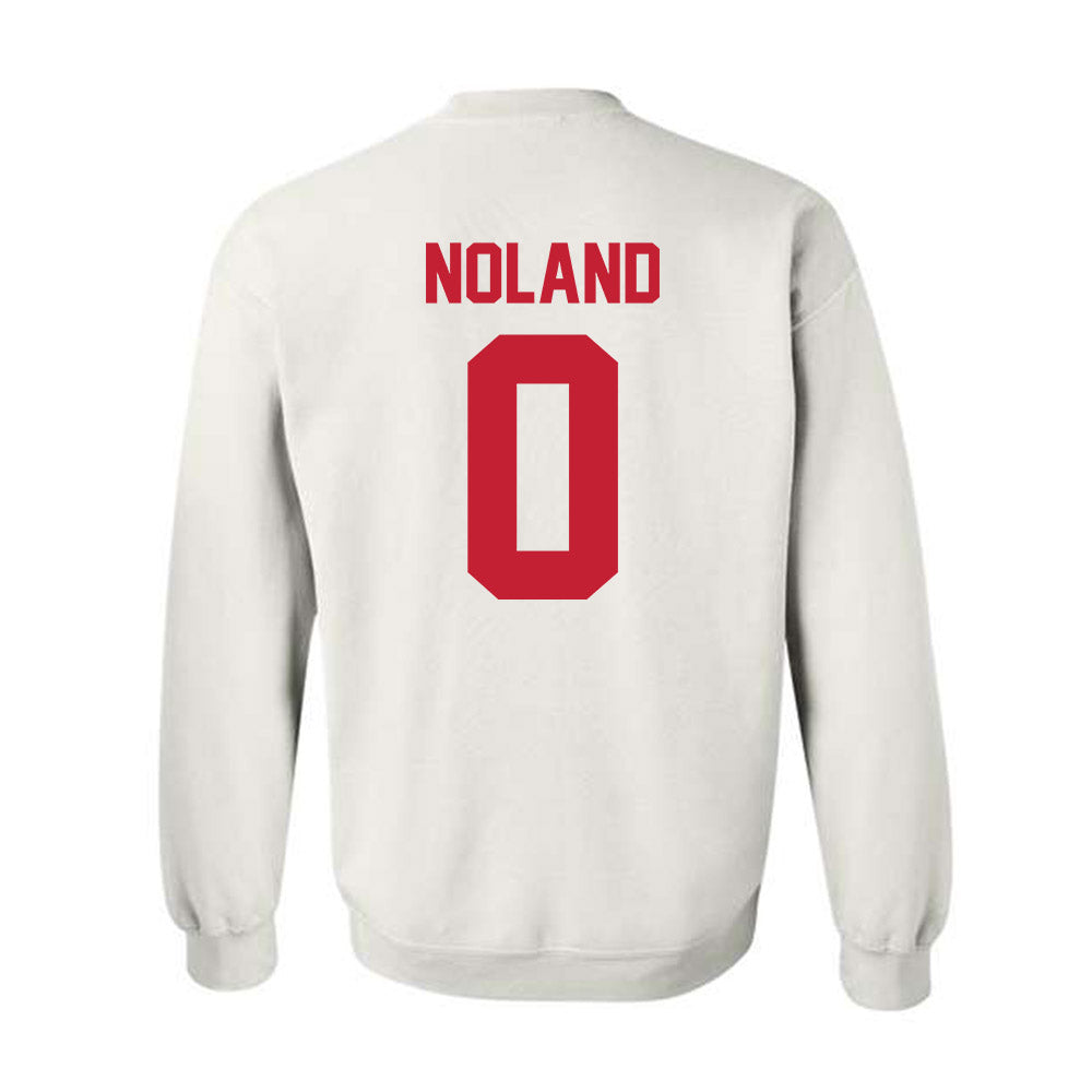 New Mexico - NCAA Men's Basketball : CJ Noland - Classic Shersey Crewneck Sweatshirt-1