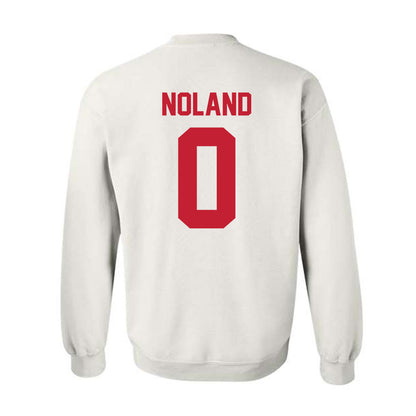 New Mexico - NCAA Men's Basketball : CJ Noland - Classic Shersey Crewneck Sweatshirt-1