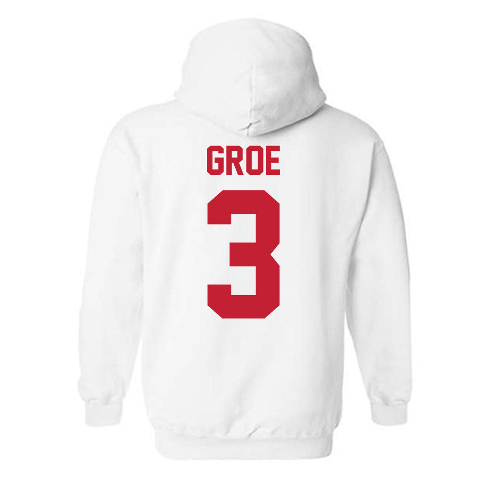 New Mexico - NCAA Women's Volleyball : Giselle Groe - Classic Shersey Hooded Sweatshirt-1