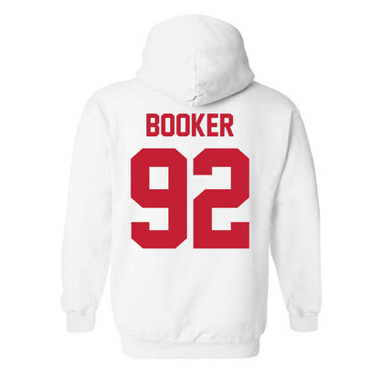 New Mexico - NCAA Football : Brian Booker - Classic Shersey Hooded Sweatshirt-1