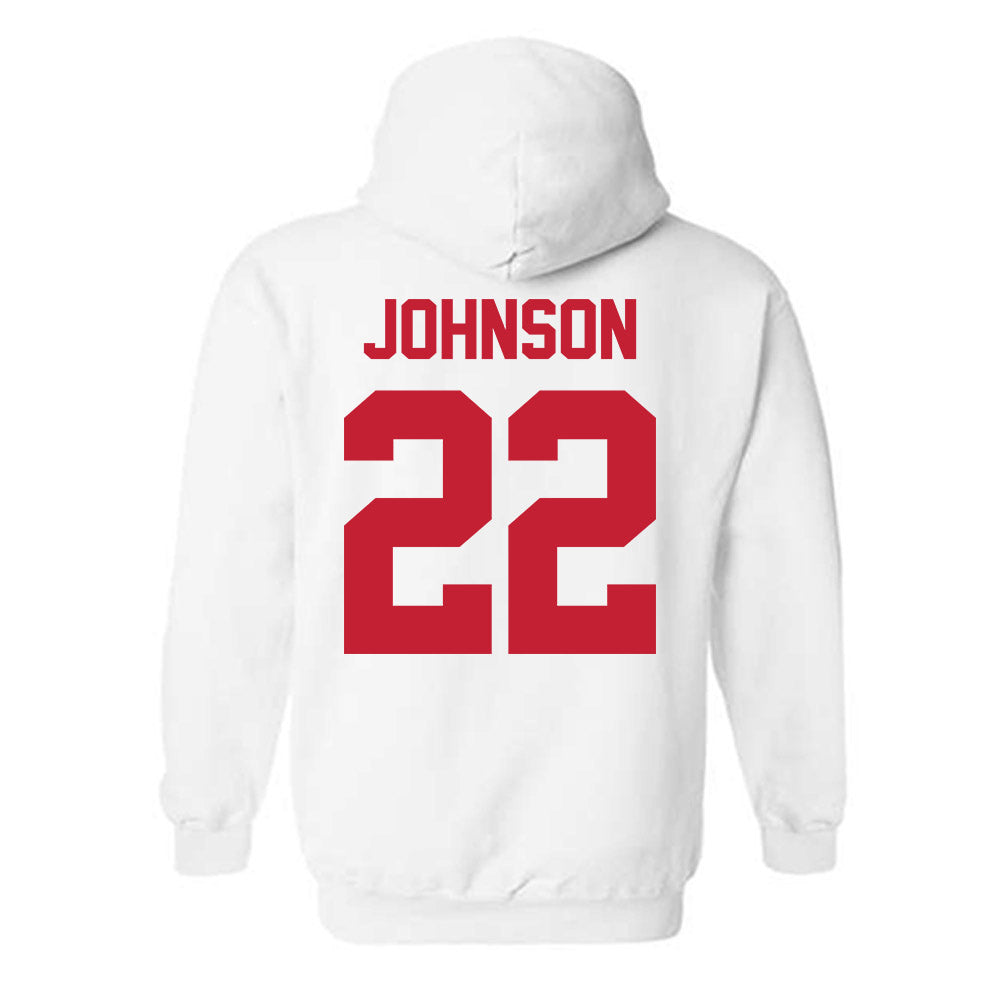 New Mexico - NCAA Football : Dimitri Johnson - Classic Shersey Hooded Sweatshirt-1