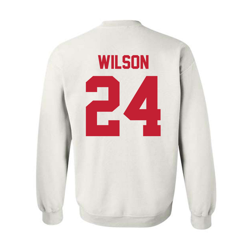 New Mexico - NCAA Football : Jayden Wilson - Classic Shersey Crewneck Sweatshirt-1