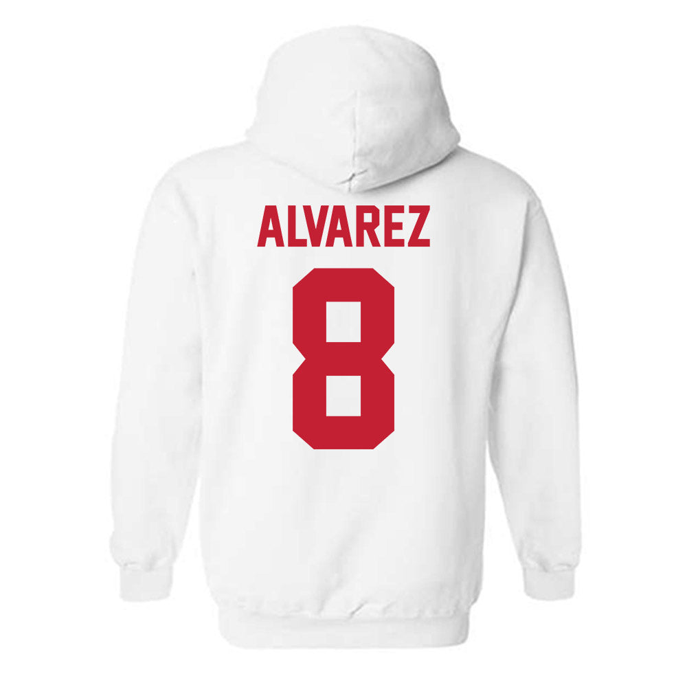 New Mexico - NCAA Baseball : Diego Alvarez - Classic Shersey Hooded Sweatshirt-1