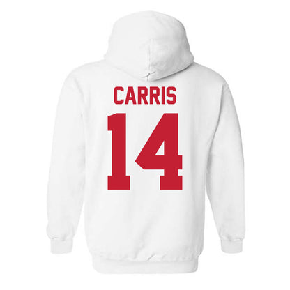 New Mexico - NCAA Baseball : Akili Carris - Classic Shersey Hooded Sweatshirt-1