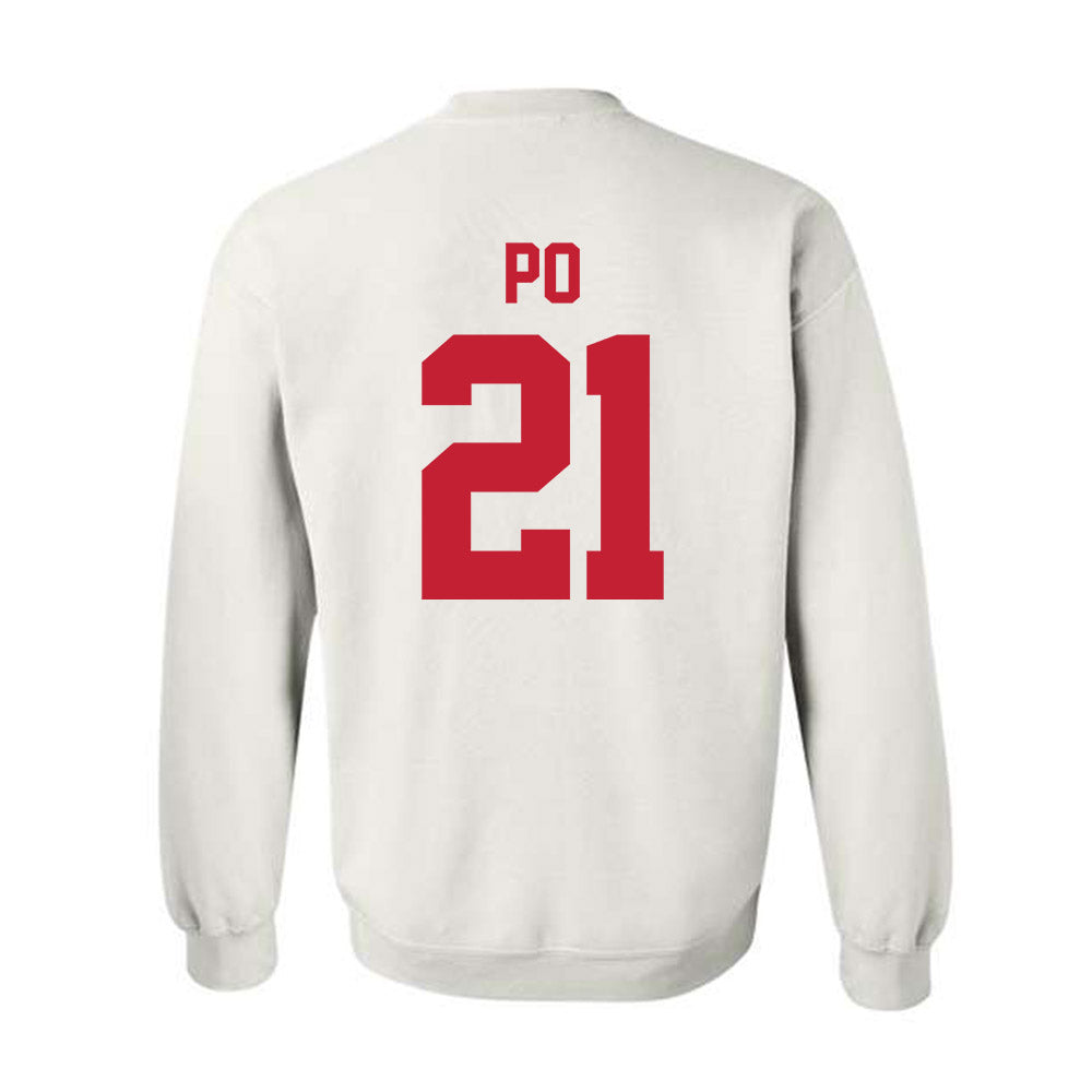 New Mexico - NCAA Women's Basketball : Reza Po - Classic Shersey Crewneck Sweatshirt-1